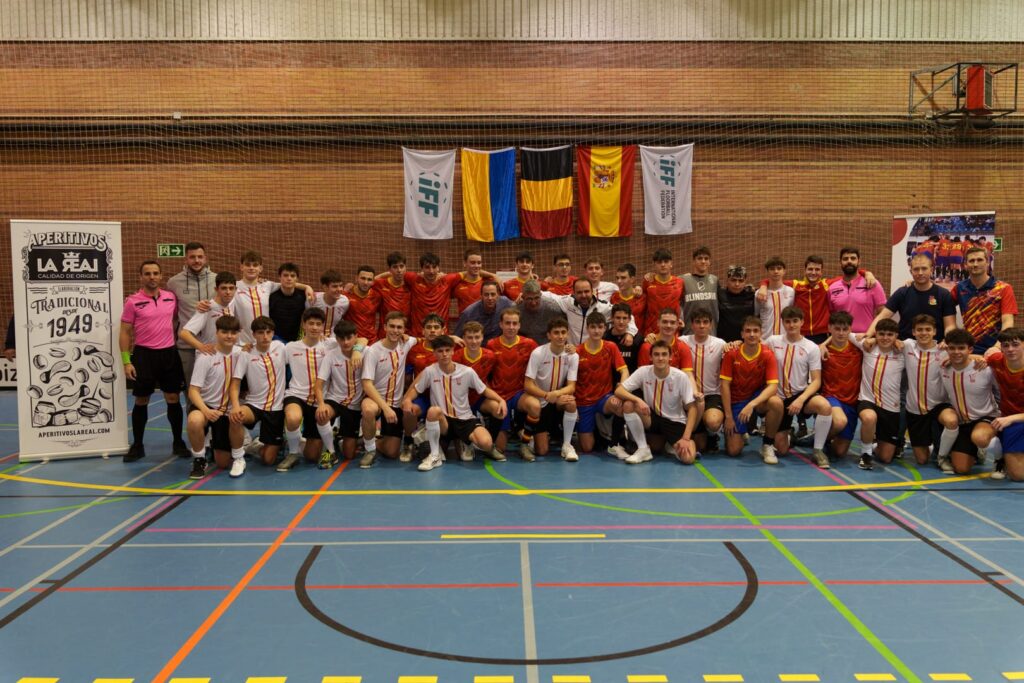 Seleccion Sub19 en entrenamiento