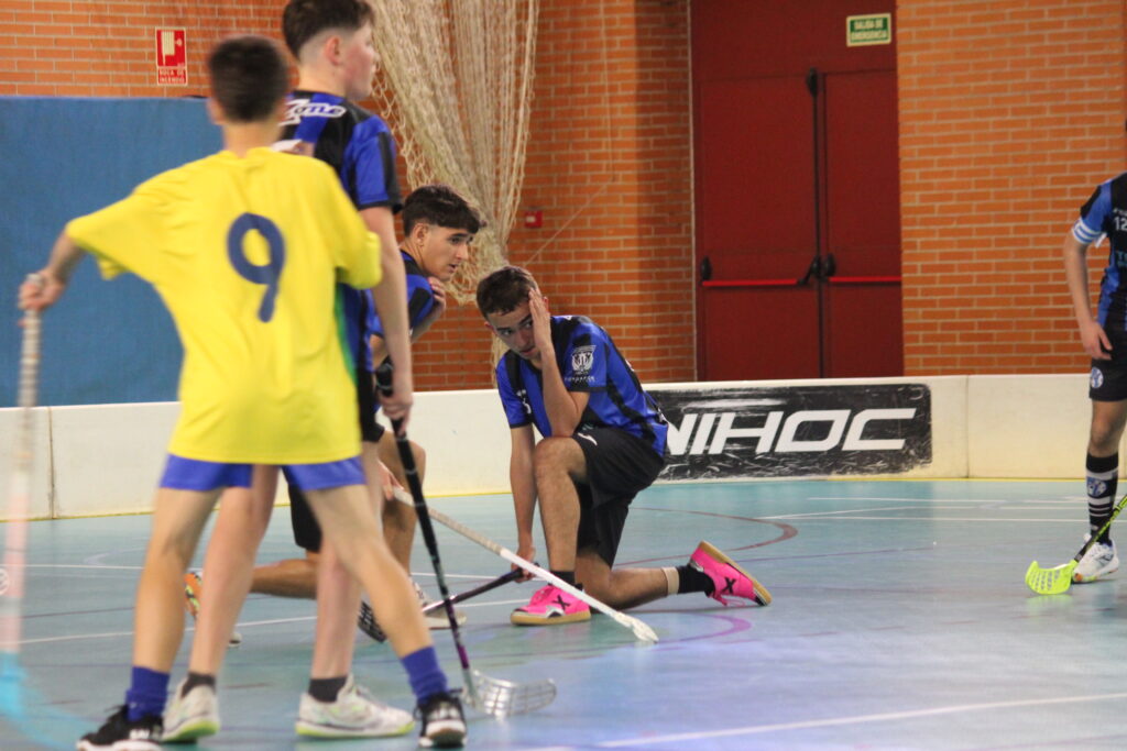 Barrera Floorball Leganés cadete